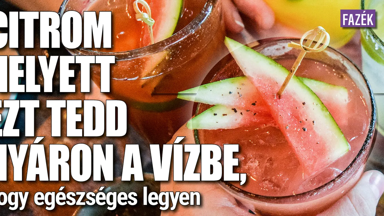 Citrom helyett ezt tedd nyáron a vízbe, isteni lesz