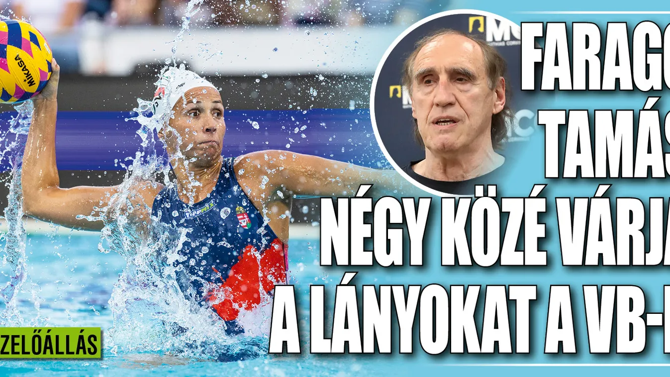 Faragó Tonó ezt várja a pólós lányoktól a vb-n