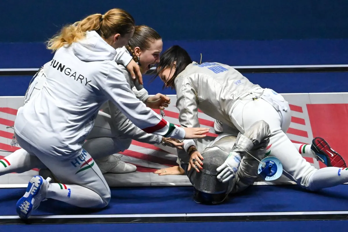 BATTAI Sugár Katinka; SZÛCS Luca; PUSZTAI Liza; MÁRTON Anna