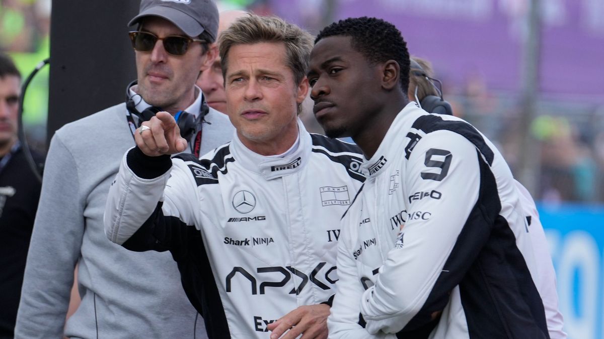 Brad Pitt is versenyautóba száll a Hungaroringen