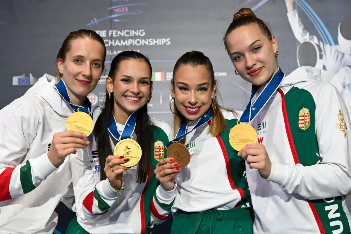 SZÛCS Luca; BATTAI Sugár Katinka; MÁRTON Anna; PUSZTAI Liza