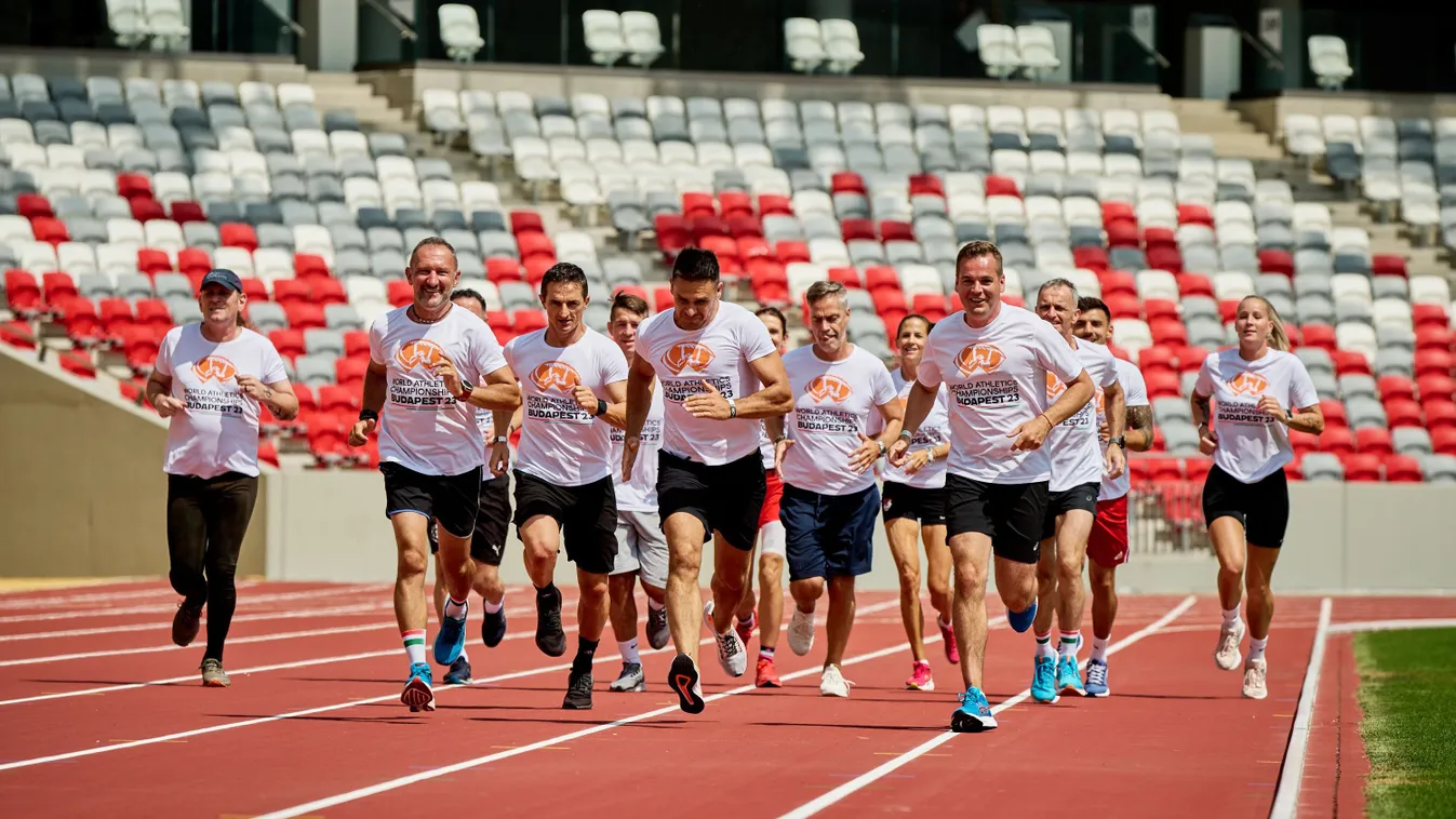  A Fradi legendája kipróbálta az atlétikai vb futópályáját