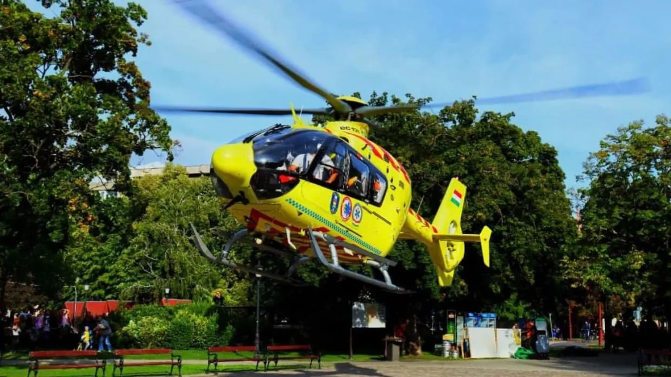 Hiába küldtek mentőhelikoptert, meghalt a 4 éves egri gyerek