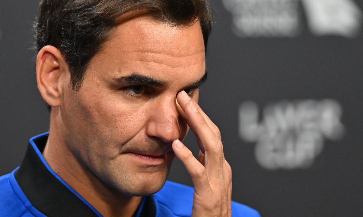 Roger Federer, fotó: AFP