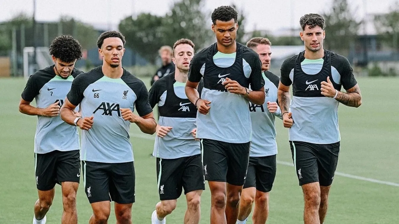 Szoboszlai rárúgta az ajtót a Liverpool sztárjaira – Videó