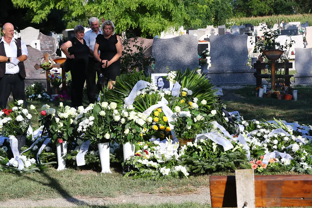 Temetik a négy gyermeket hátra hagyott édesanyát