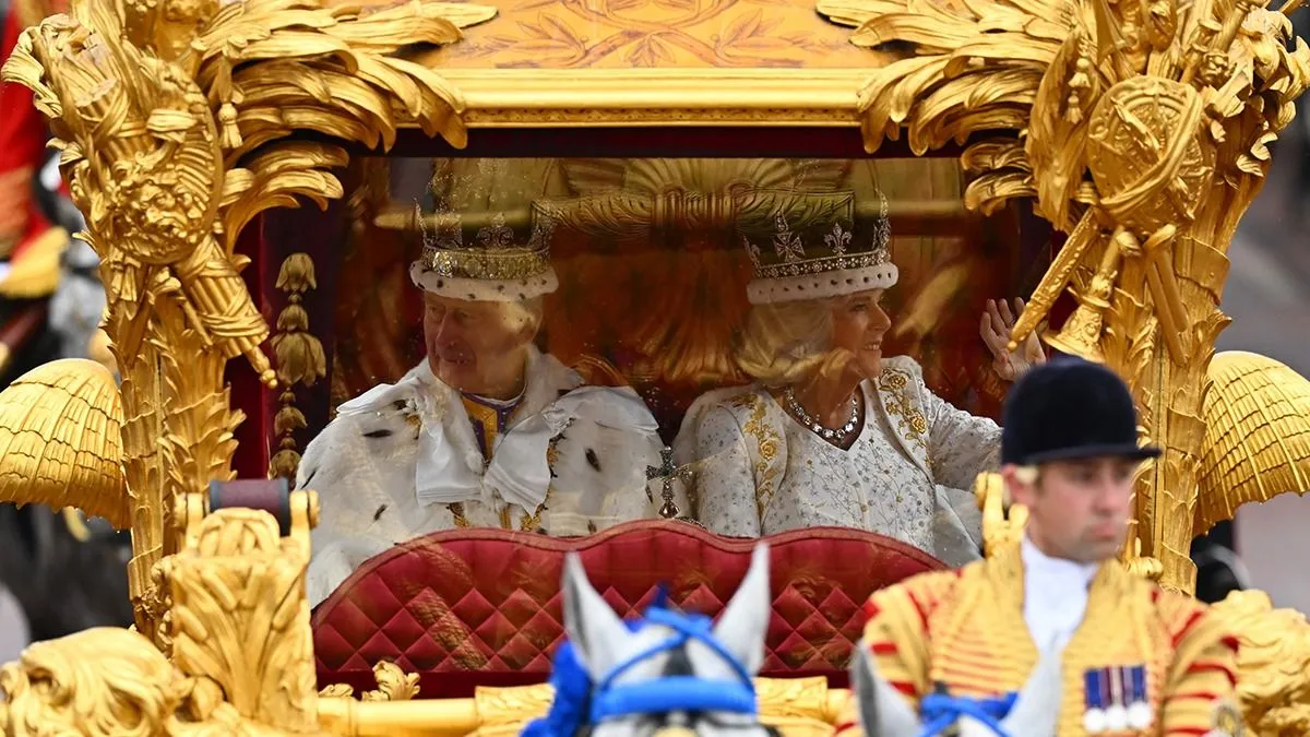 Their Majesties King Charles III And Queen Camilla - Coronation Day