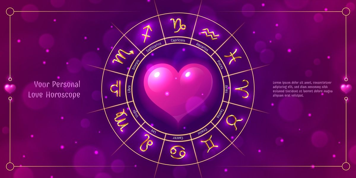 Your,Personal,Love,Horoscope,Zodiac,Signs,In,Wheel.,Astrology,Prediction