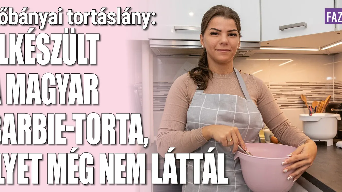 Kőbányai tortáslány: Elkészült a magyar Barbie-torta