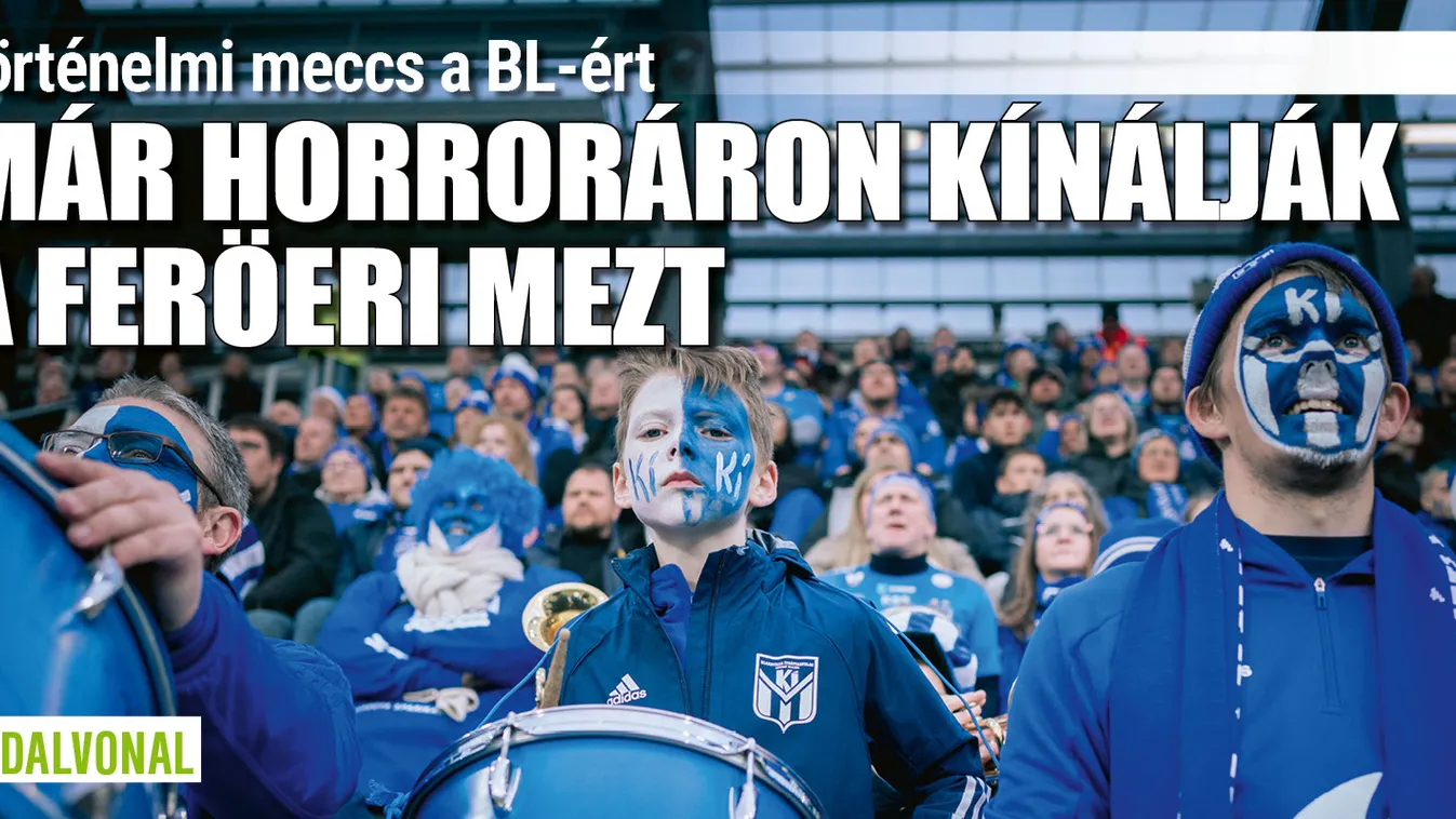 Már BL-mezt árul a feröeri csodacsapat