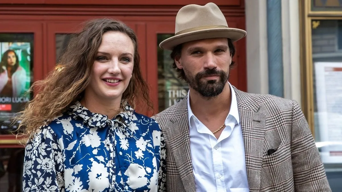 Katinka és Máté az úszónő filmjének tavalyi bemutatóján