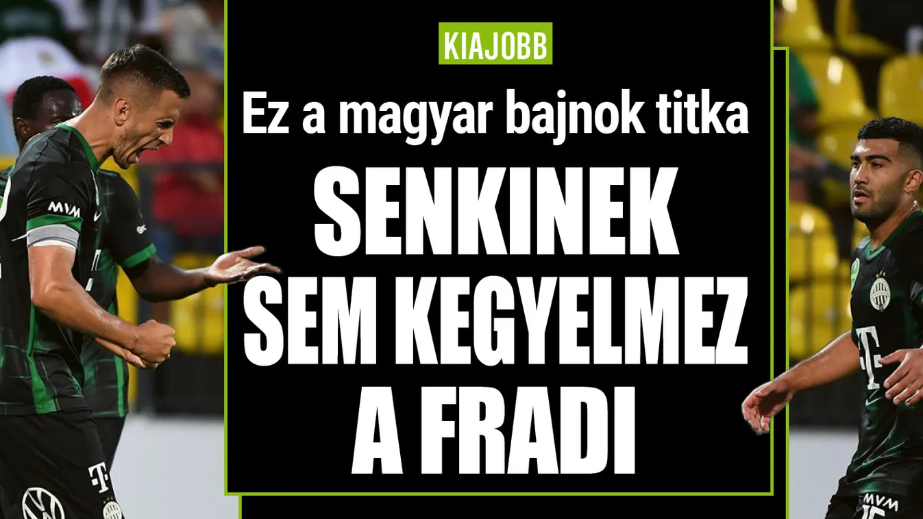 Nincs kegyelem, elárulta a nagy titkot a Fradi edzője