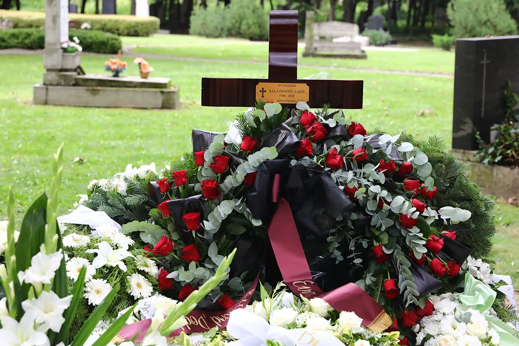 Balázsovits Lajos temetése