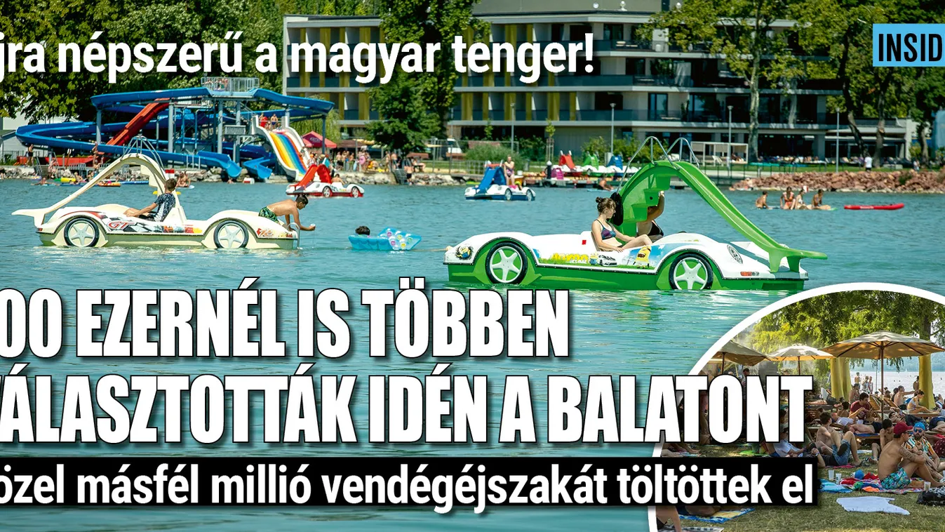 Kilőtt a Balaton forgalma