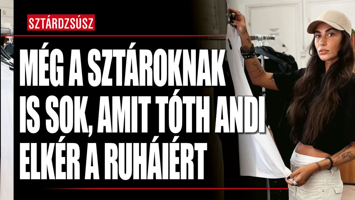 A hírességek is sokallják, mennyit kér Tóth Andi egy pólóért