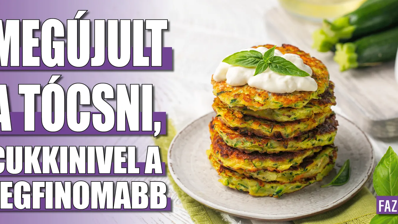Megújult a tócsni, cukkinivel a legfinomabb