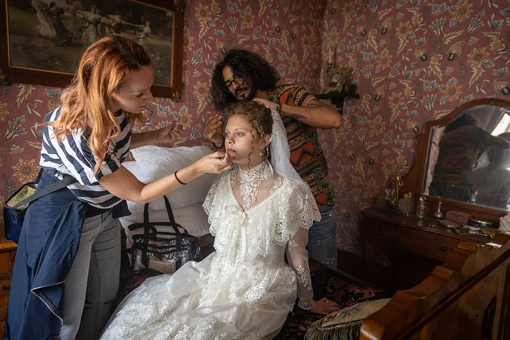 Majdnem menyasszony forgatás sajtónap