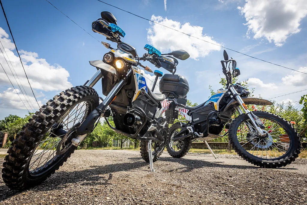 Rendőrség elektromos krosszmotorok, Törökbálint