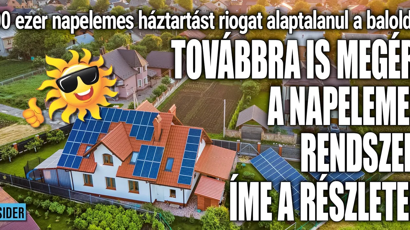 Továbbra is megéri a napelemes rendszer, íme a részletek
