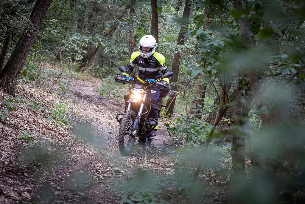 Rendőrség elektromos krosszmotorok, Törökbálint