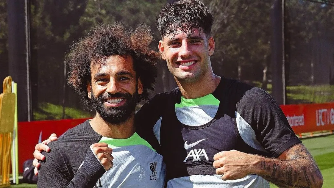 Szalah (balra) és Szoboszlai: még dolgozniuk kell az összjátékon