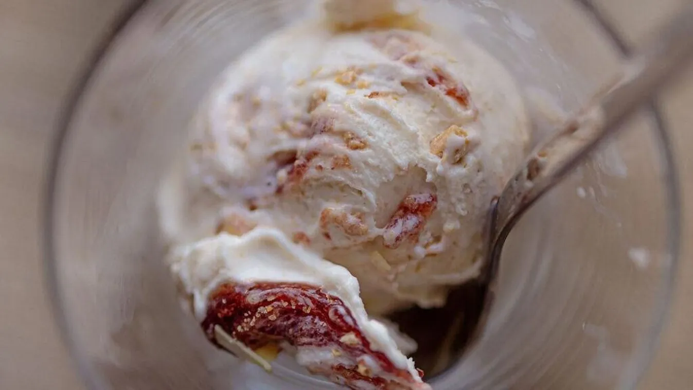 Különös fúzió az egyetem íz, ami fagyi és keksz is