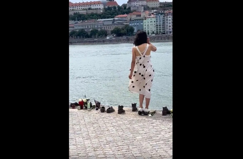 Cipők a Duna-parton