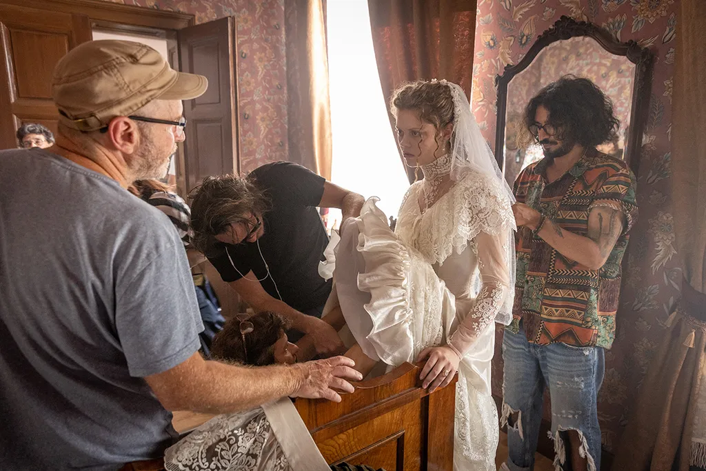 Majdnem menyasszony forgatás sajtónap