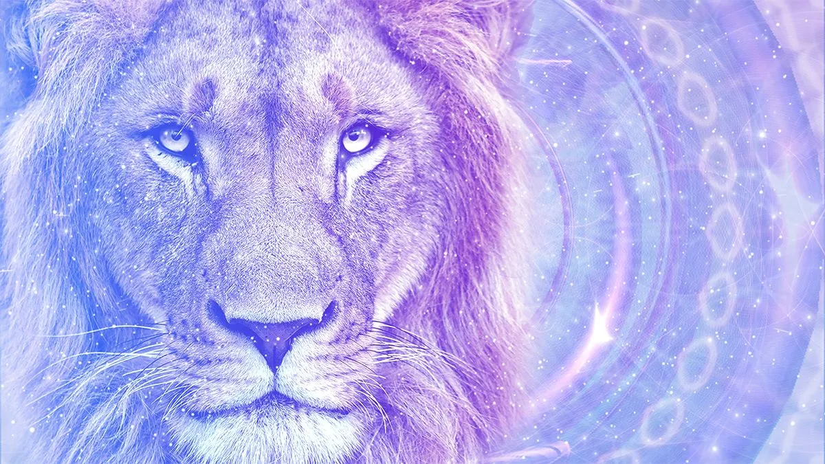 Lion,On,An,Ethereal,Portal,Background,Meditation,Cover,,Thumbnail