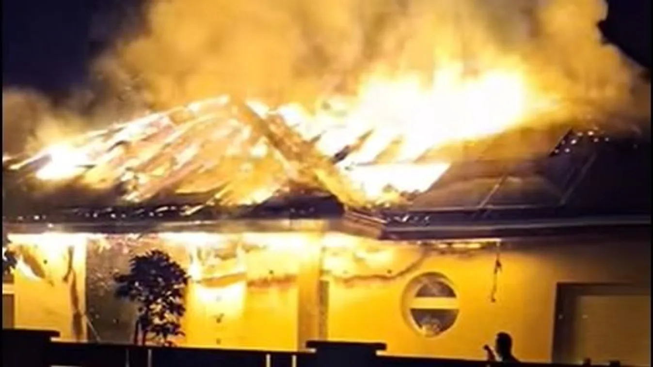 A lángok martalékává vált egy háromgyerekes család otthona