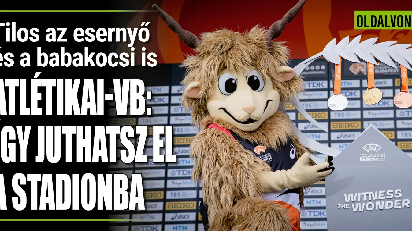 Atlétikai-vb: Tilos a babakocsi és az esernyő