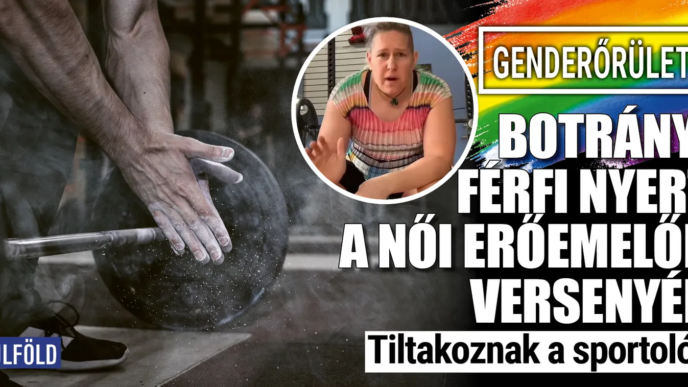 Genderőrület: férfi nyerte a nők erőemelő versenyét