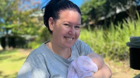 Három éve halt meg a férjem, most született meg a közös kisbabánk