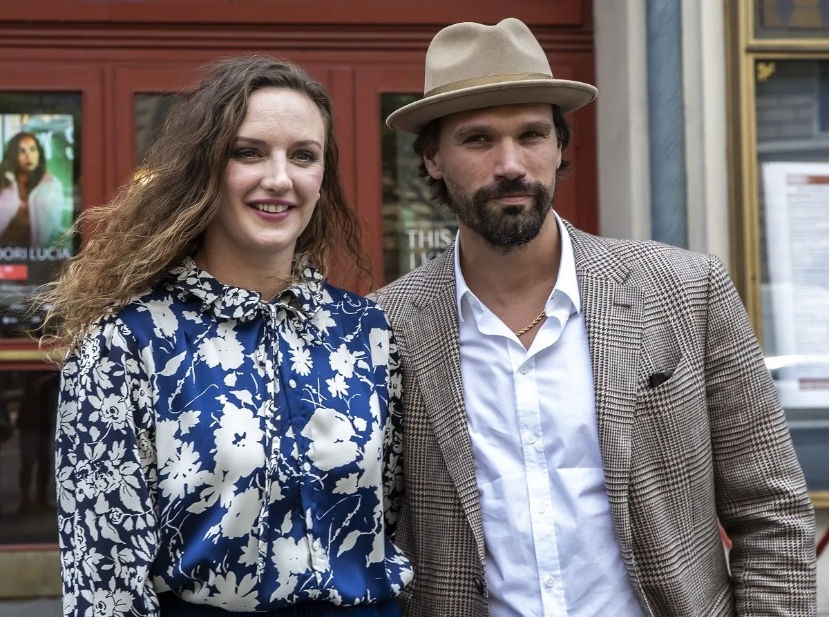 Katinka és Máté az úszónő filmjének tavalyi bemutatóján