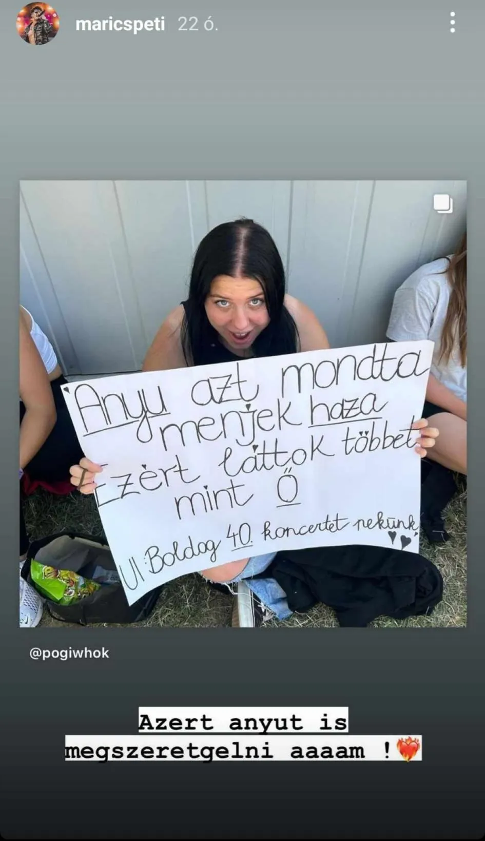 Maricsék rajongója