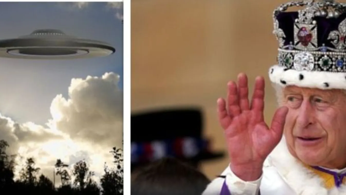 Károly király felkészíti az embereket az ufók érkezésére