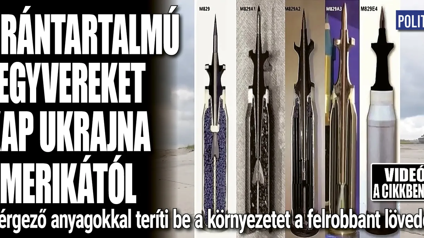 Az urántartalmú fegyverek mérgező anyagai is ölnek