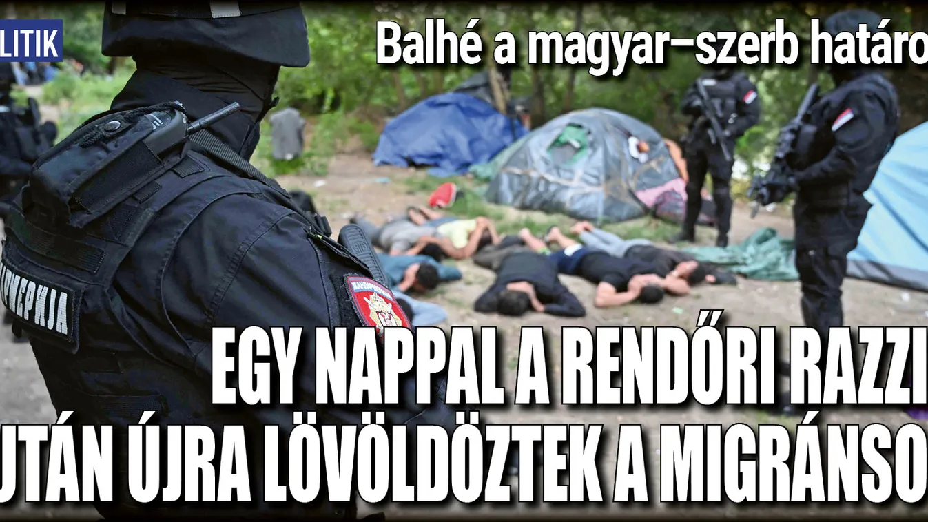 A gigaakció ellenére is ropogtak a fegyverek a Vajdaságban