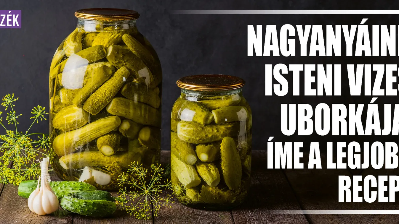 Nagyanyáink isteni vizes uborkája, íme a legjobb recept