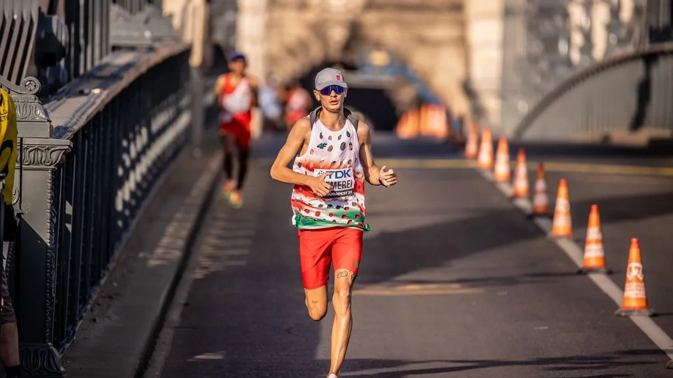 Történelem a maratonon, lyukas trikóban futott a magyar fiú