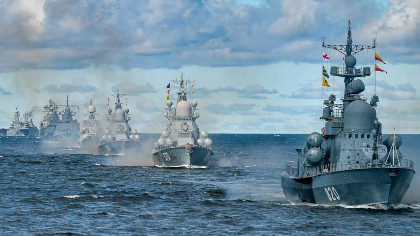 Orosz hadgyakorlat a Balti-tengeren