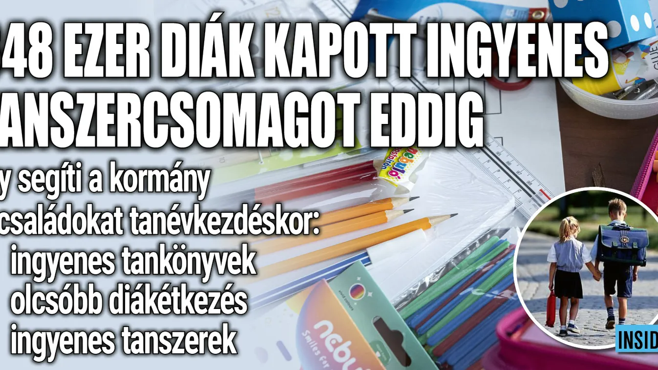 Így segíti a kormány a magyar családokat tanévkezdéskor