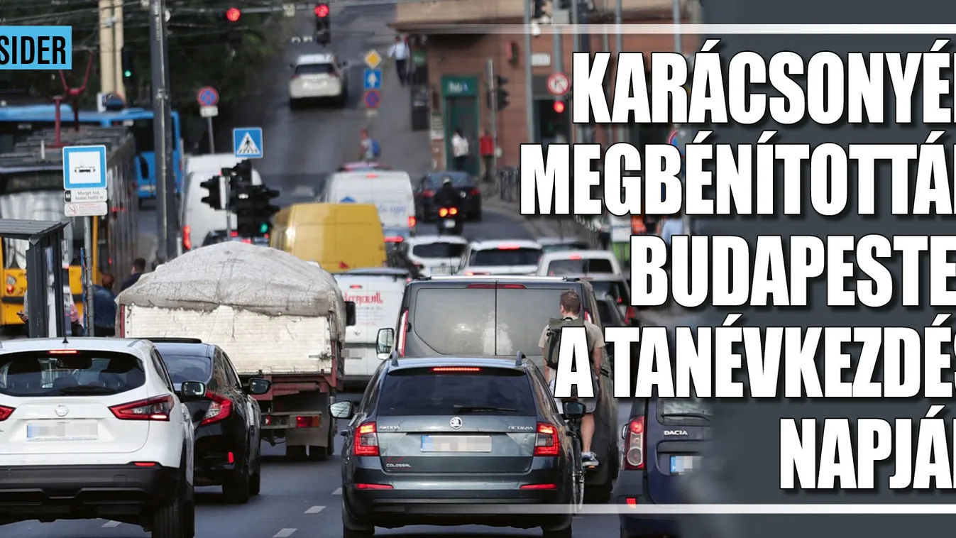 Karácsonyék megbénították Budapestet a tanévkezdés napján
