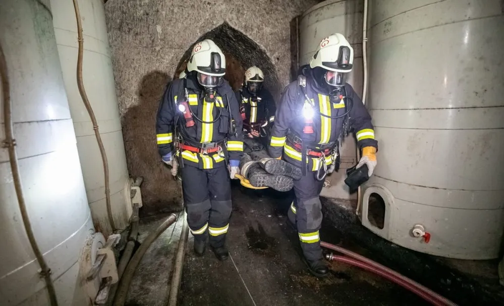 mustgáz, must, borospince, katasztrófavédelem