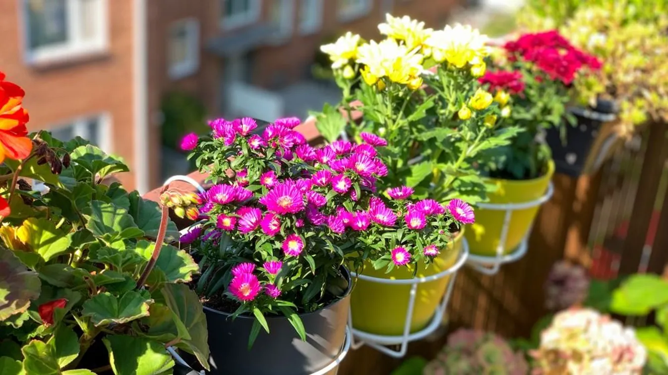 3 olcsó virág, amitől gyönyörű lesz ősszel is az erkélyed