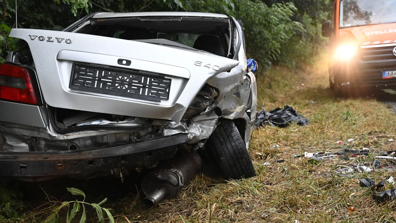 Halálos baleset történt, itt vannak az első helyszíni fotók
