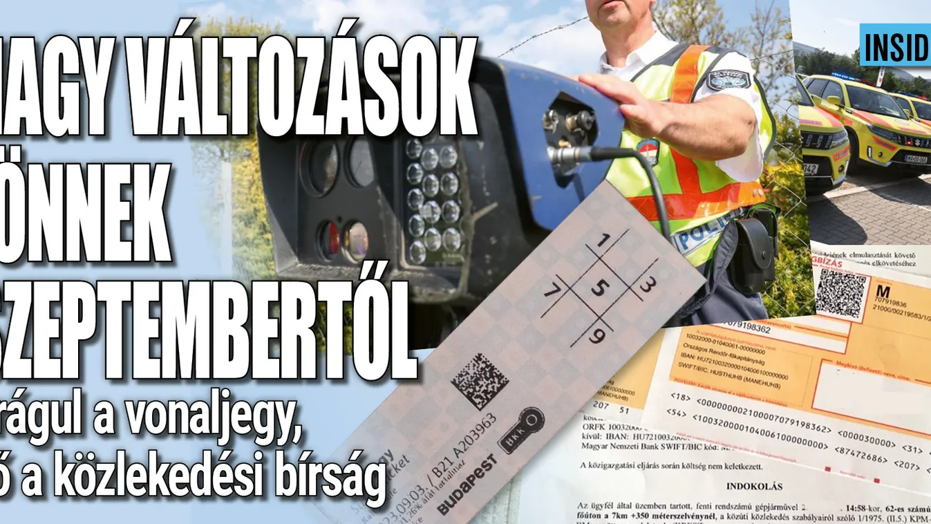 Ezek változnak meg szeptember 1-től, íme a lista