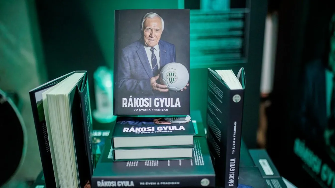 "Hajrá Ferencváros! Isten óvja Magyarországot!" - könyv jelent meg a Fradi legendájáról