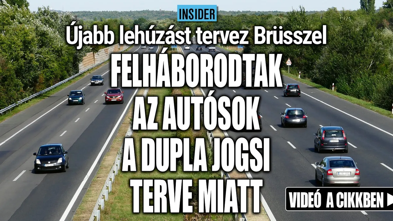  Felháborodtak az autósok a dupla jogsi terve miatt