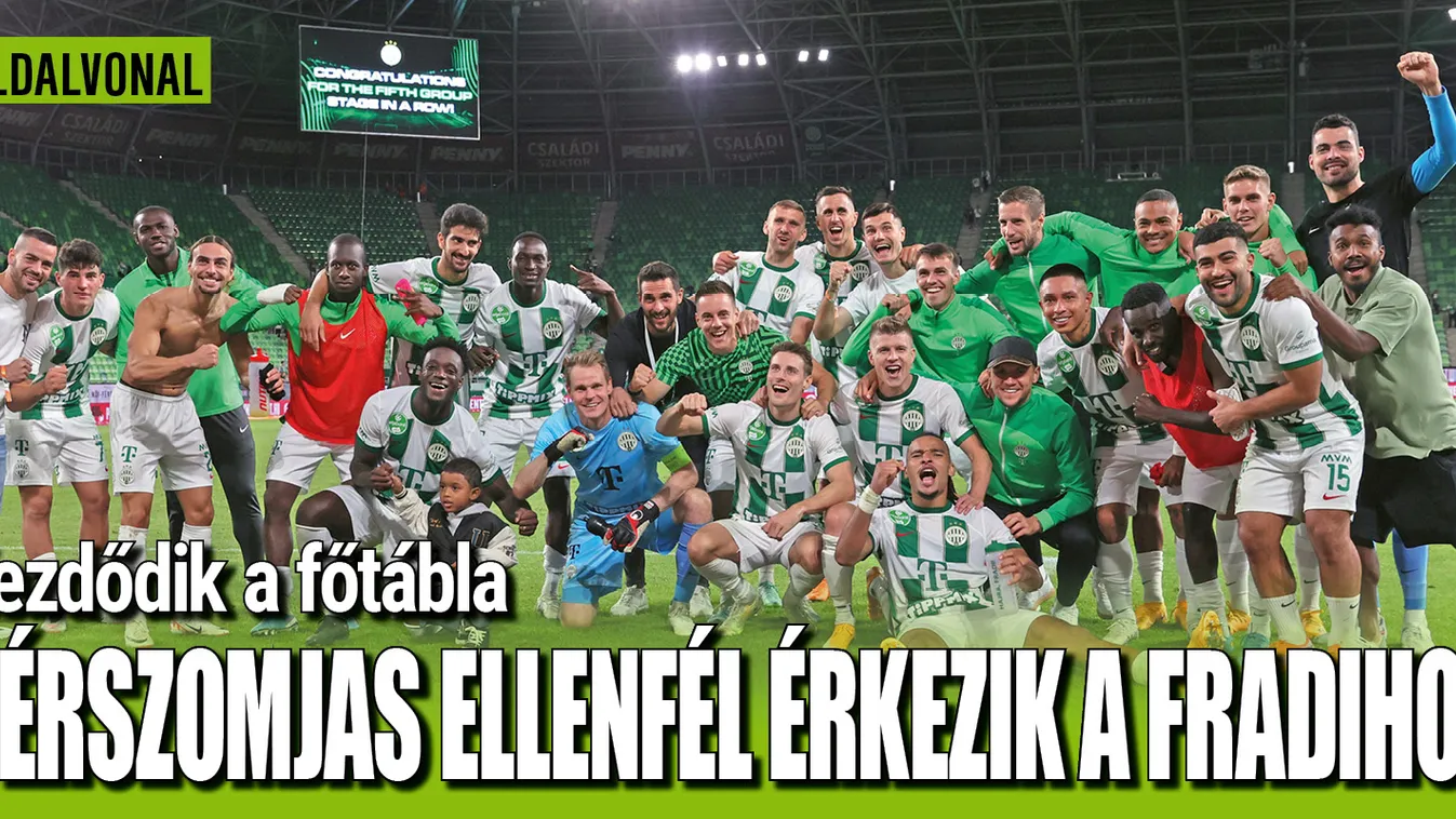 Vérszomjas ellenfél érkezik a Fradihoz, veszélyben a győzelem a legenda szerint